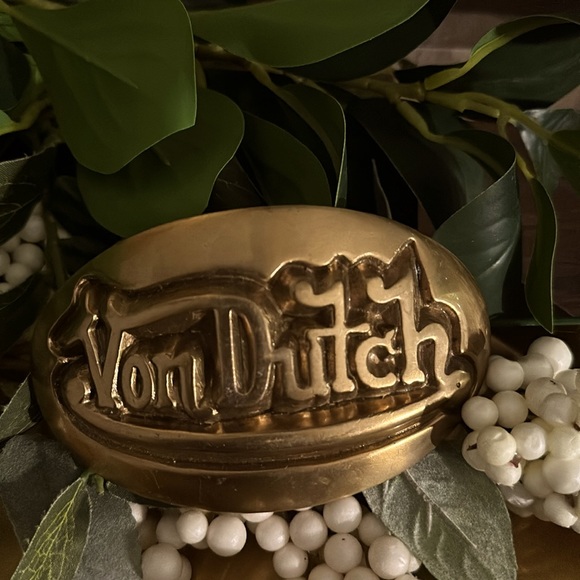 ✨♥️ Von Dutch Solid Brass Belt Buckle - Picture 4 of 4